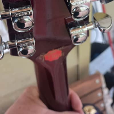 Epiphone Elitist Les Paul 2004 - Dark burgundy image 3