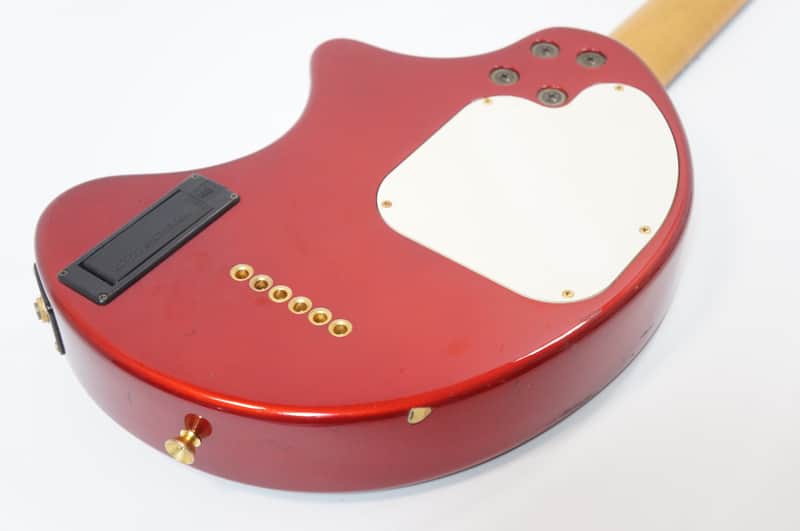 Fernandes ZO-3C NOMAD Metallic Red Gold Parts Built-in Amp travel