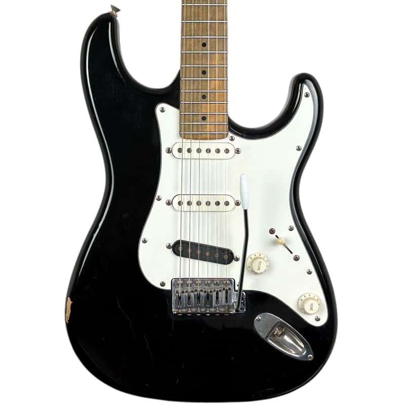 Fender Japan Stratocaster - Black image 1