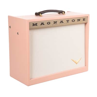 Magnatone Starlite 8w 1x10 Combo Amp w/ Reverb Aged Pink (CME Exclusive) image 2