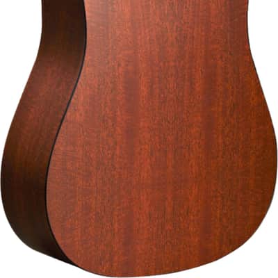 Martin D-X1E Mahogany X Series Dreadnought Acoustic-Electric Guitar, Mahogany HPL Top image 3