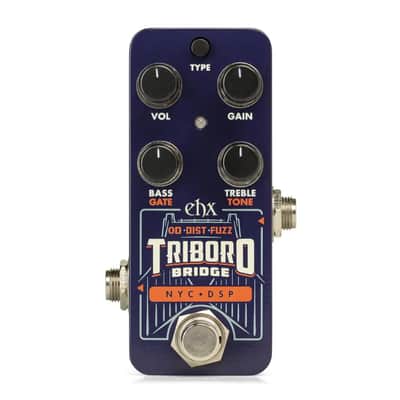 Electro-Harmonix EHX PICO TRIBORO BRIDGE Overdrive, Fuzz & Distortion image 1