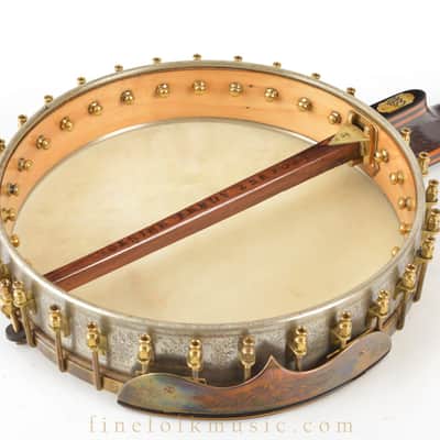 1900s CLASSIC ENGLISH 7(5)-STRING BANJO image 19