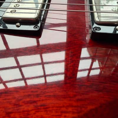 2026 Gibson Custom Shop Les Paul SG ‘61 Reissue VOS Stop Tail - Cherry Red image 10