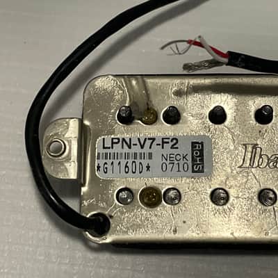 2000's Japan Ibanez RG Series Prestige V7 Black Neck Humbucker Guitar Pickup 9.36k image 5