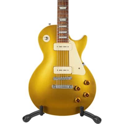 1989 Gibson Les Paul Gold Top Reissue - with Custom Shop Murphy Labs R6 P-90s image 8