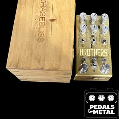 Chase Bliss Audio Brothers Analog Gain Stage 2017 - 2018 - Gold X16928 image 1