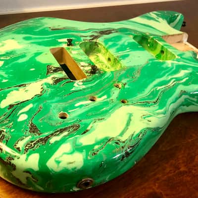 Kramer 1980's Body #D1523 from Kramer Factory Sale Neptune, NJ. Weighs 8.5 lbs! Factory Paint/Finish image 1