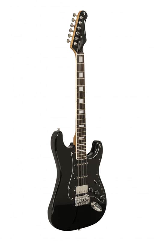 Stagg Vintage Serie-S 60 El.Gt Black SES-60 BLK image 1