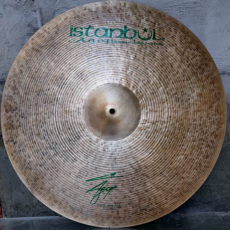 Istanbul Agop 22" Signature Medium Ride Cymbal 2010s - Traditional image 1