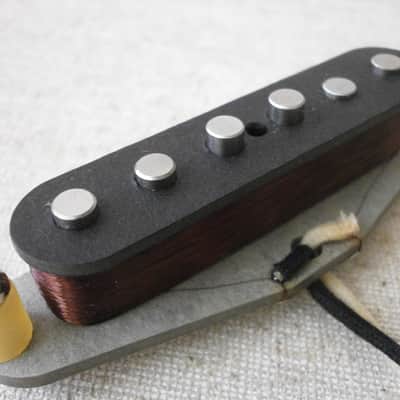 Stratocaster Pickups SET Hand Wound DAVID GILMOUR Black Strat Clones 1976-79 Q pickups Pink Floyd Guitar The Edge U2 image 6