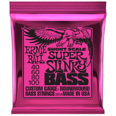 ERNIE BALL 2854 Slinky Bass Super 40-100 Nickel Wound. Saiten für 4-String E-Bass image 1