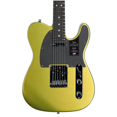 Fender American Ultra II Telecaster Electric Guitar, Ebony Fingerboard (with Case), Solar Flare, Open Box (Very Good) image 4