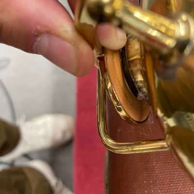 C.G. Conn Vintage 1940's 30ML "Naked Lady" Tenor Saxophone image 12