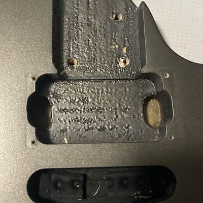 2000's Indonesian Ibanez RG5EX1 Grey Pewter Basswood Guitar Body Floyd Ready image 11