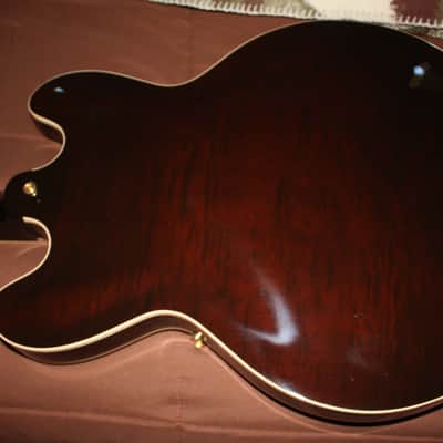 Gibson Custom ES-335 Dot Figured Transparent Brown/Gold 2010 Memphis image 3