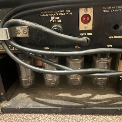 Ampeg V-4 100-Watt Guitar Head with Reverb 1970 - 1980 - Black image 8