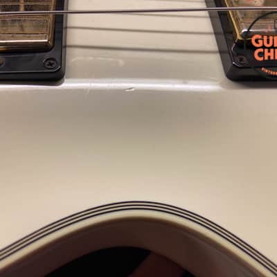 2014 Gibson Custom Shop Les Paul Custom Alpine White – Vintage Patina – COA + Original Case image 12