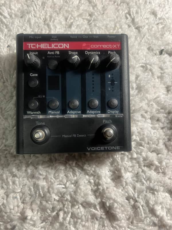 TC Helicon VoiceTone Harmony-Correct XT 2009 - 2021 - Black image 1