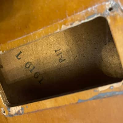 vintage KAY JAZZ II archtop guitar body / project wood only luthier parts barney kessel image 12