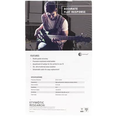 Etymotic ER3XR Extended Response Earphone image 5