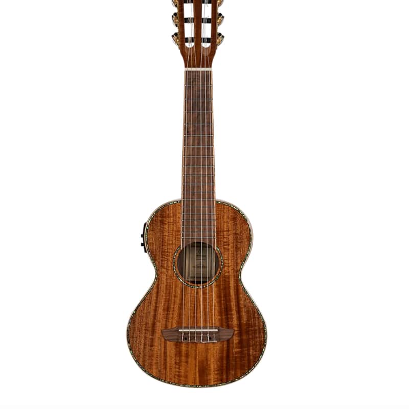 Ortega Mini/Travel Series Acacia Electro-Acoustic Guitarlele A…