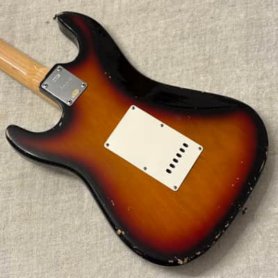 Vintage Harmony H80T Sunburst Strat image 13
