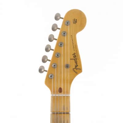 FENDER CUSTOM SHOP Limited Edition 1955 Stratocaster Relic Dirty White Blone [CZ5401119] (08/26) image 10