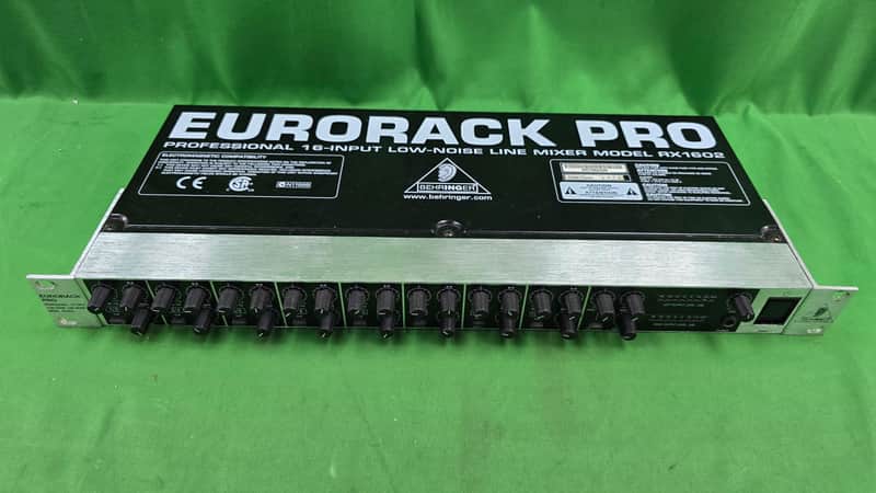 Behringer Eurorack Pro RX1602 16-Input Line Mixer - Standard image 1