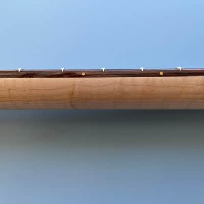 Musikraft Strat style Maple with Rosewood Fretboard 24 3/4" Scale LSR Nut 2024 - Gloss Nitrocellulose image 10