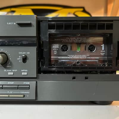 Mitsubishi M-T5200 Stereo Double Cassette Deck Dual Tape Player TESTED READ image 21