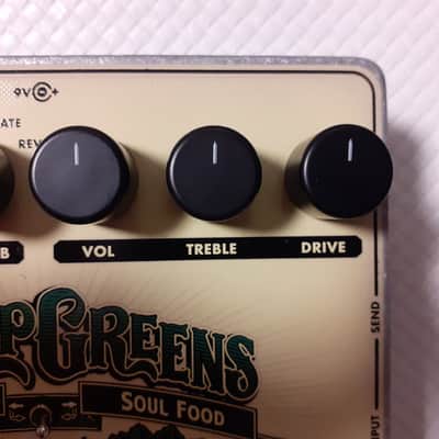 Electro-Harmonix Turnip Greens Multi-Effect 2016 (Holy Grail Max Reverb & Klon-style Overdrive) image 13