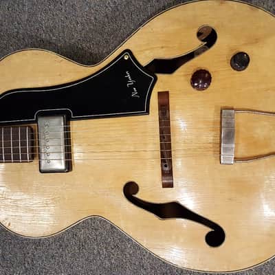 National Dynamic 1954 Natural Archtop image 4