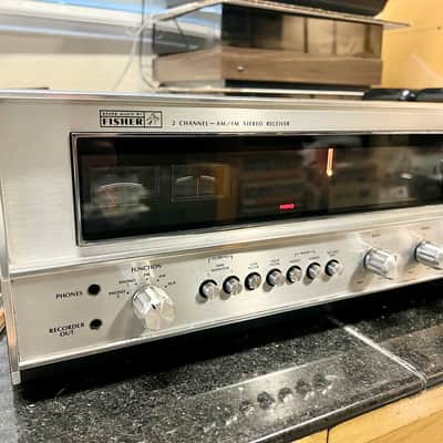 Vintage Fisher Model 143.92541600 AM/FM Stereo Receiver; Tested (SEE VIDEO) image 2