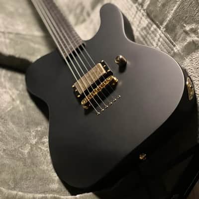 ESP LTD Alan Ashby AA-1 Solidbody in Black Satin W23121343 image 4