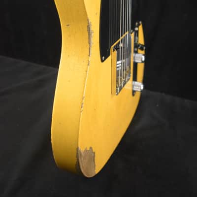 Mint Fender Time Machine '52 Telecaster Heavy Relic Aged Nocaster Blonde image 6