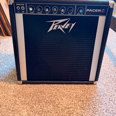Peavey Pacer 100 SS Series 45-Watt 1x12" Guitar Combo 1980s - Black image 13