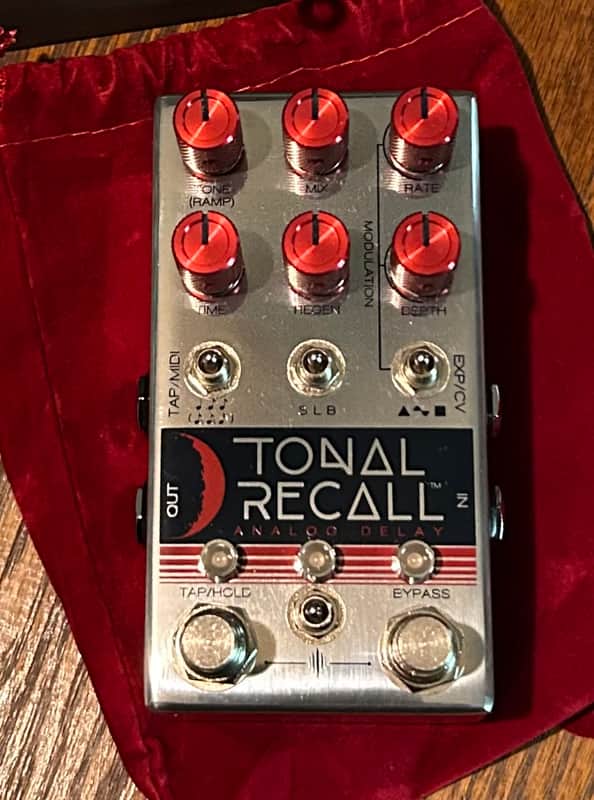 Chase Bliss Audio Tonal Recall RKM Red Knob Mod Analog Delay