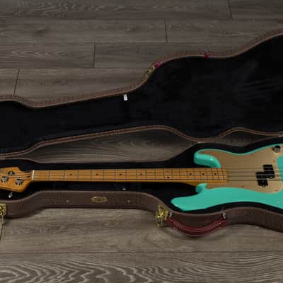 Fender Vintera '50s Precision Bass With Shaped Hard Case Seafoam Green 2020 image 11
