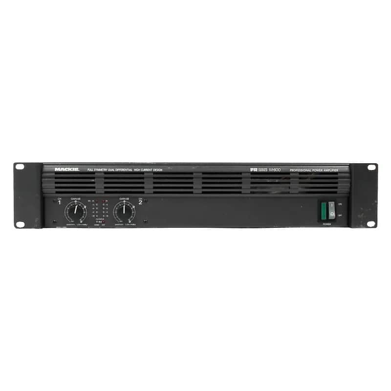 Mackie M800 FR Series 2-Channel Power Amplifier image 1