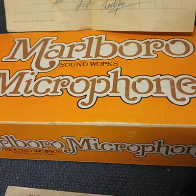 70's Marlboro Sound Works M-400 Uni-Directional Condenser Microphone Mic M400 image 2