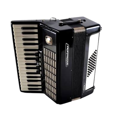 German Made Top Quality Accordion Weltmeister Stella - 48 bass, 5 registers + Original Hard Case & Straps included image 9