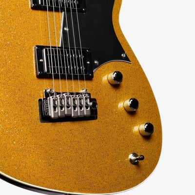 Reverend Tommy Koffin Signature Gold Metal Flake #56902 image 9