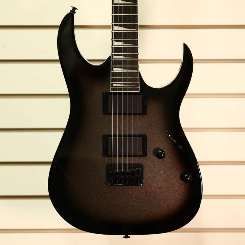 Ibanez GRG121DX-MGS Gio with Purpleheart Fretboard 2025 - Metallic Gray Sunburst image 1