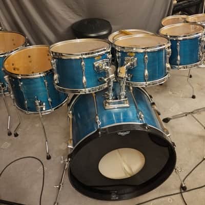 Eames Custom Drum set 2014 - cobalt blue image 2