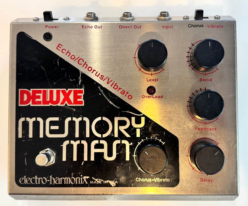 Electro-Harmonix Deluxe Memory Man Reissue 1996 - 2007 - Silver