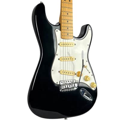 Fender Japan ST-STD Stratocaster 1987-1988 - Black - Vintage image 2