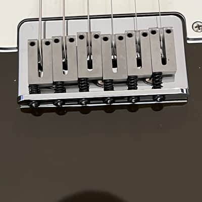 Fender To The Stars Limited Edition Tom Delonge "Padre" Stratocaster 2025 - Brown w/ Orange Competition Stripe image 15