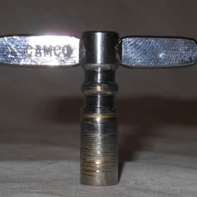 Vintage 1965 Camco Chrome Plated Aristocrat Drum Key image 2