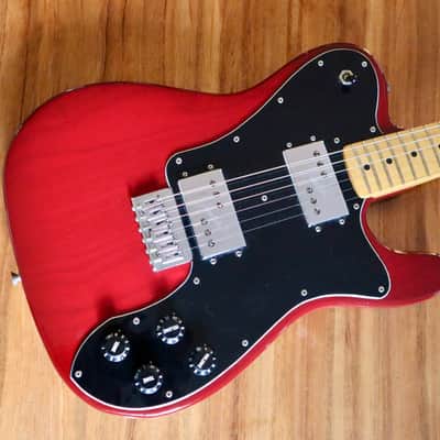 Fender Telecaster Deluxe 1978 Wine image 1